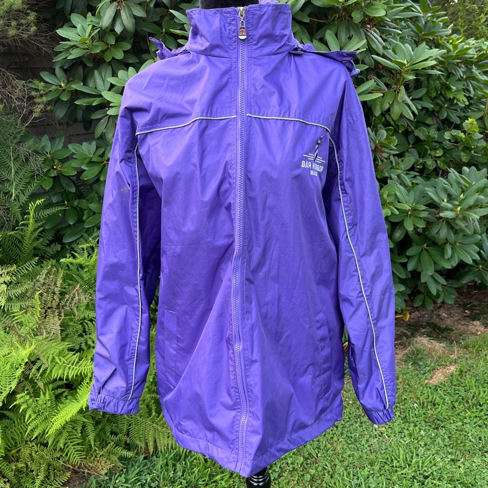 Bar Harbor Maine Purple Rain Jacket